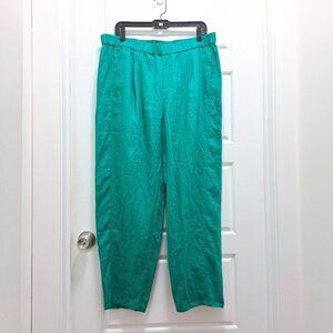 Eileen Fisher Linen Lantern Pants Size Large